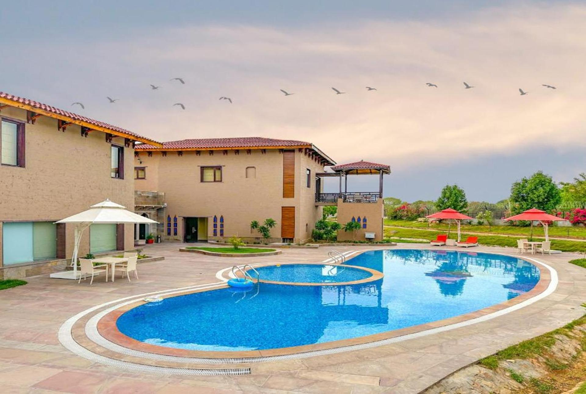 Aamaghati Wildlife Resort, Ranthambore Sawai Madhopur Exterior foto